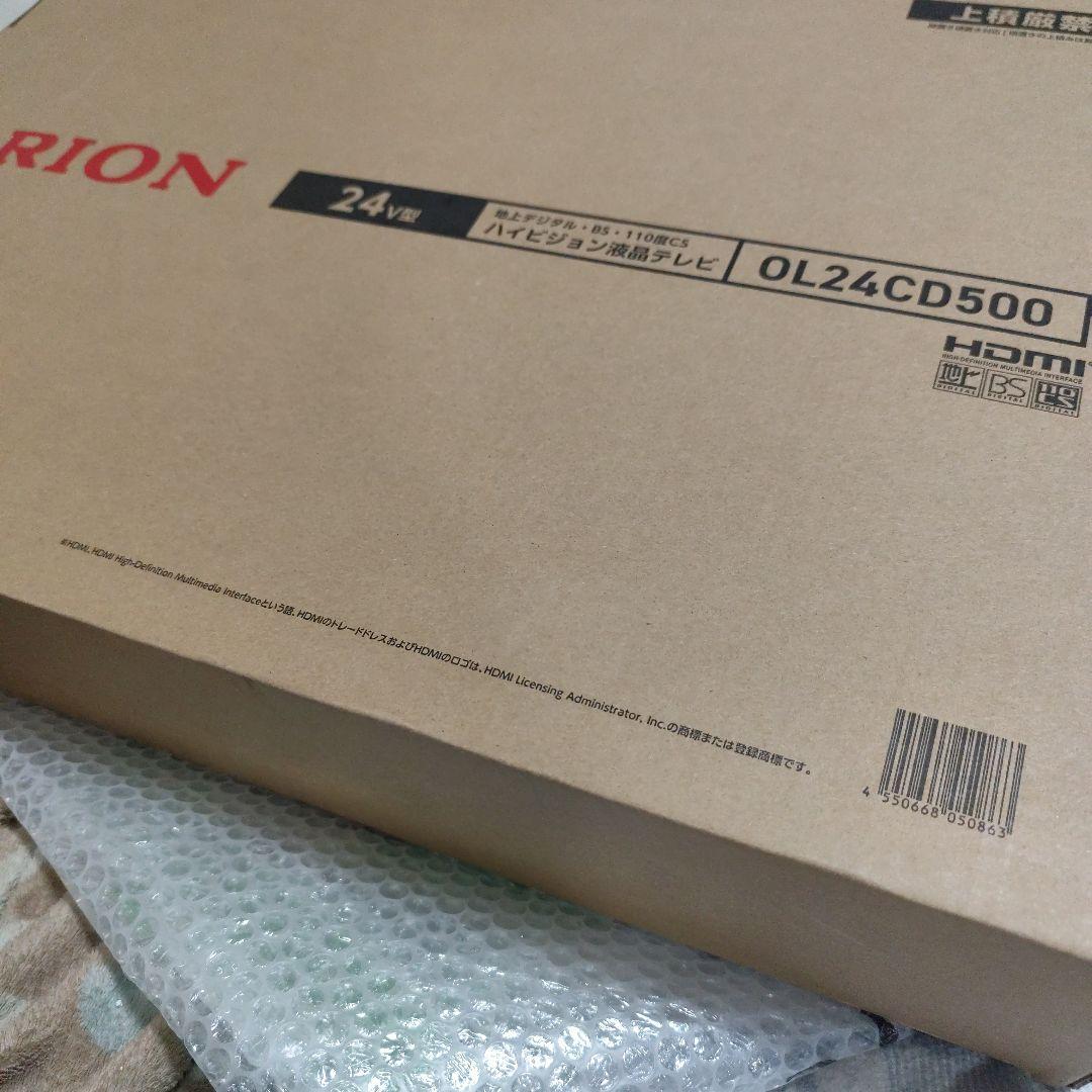 2024年製　ORION 24V型液晶テレビ OL24CD500