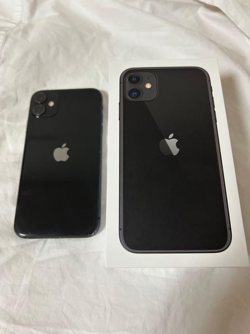 iPhone 11 本体 ブラック SIMフリー 箱アリ