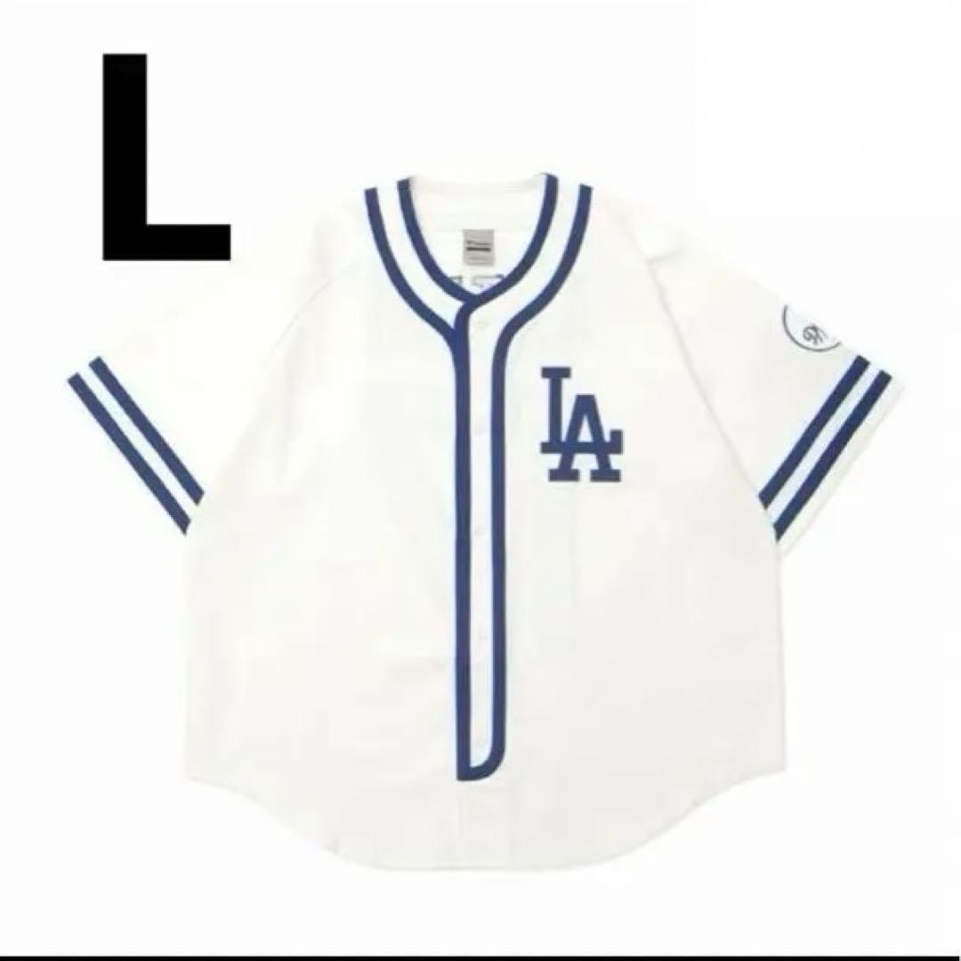 ドジャース 大谷翔平 ベースボールシャツ L リンキンパークエミリー着用