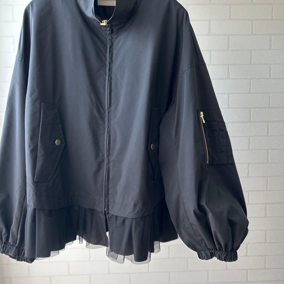 エポカ　ハイマルチタフタ　チュールコンビブルゾン