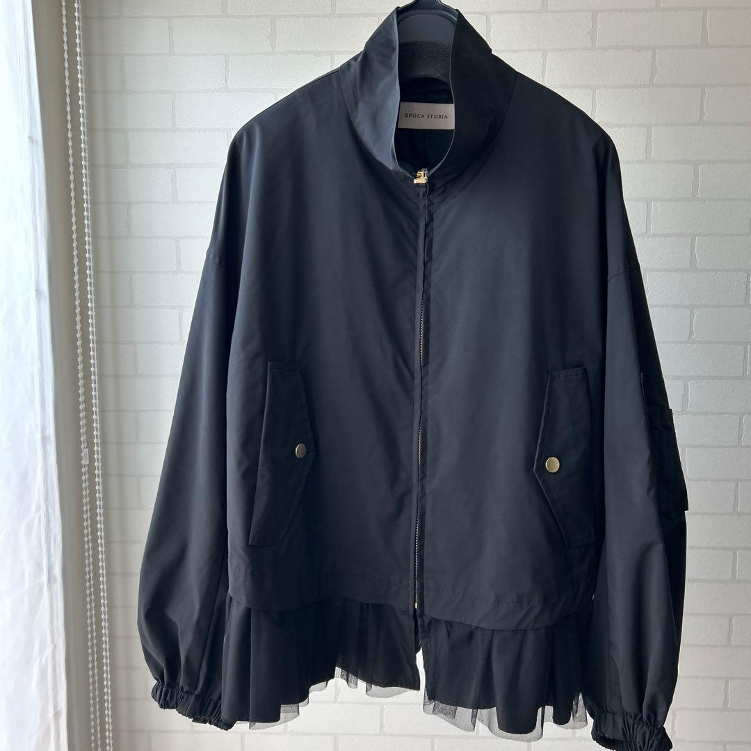 エポカ　ハイマルチタフタ　チュールコンビブルゾン