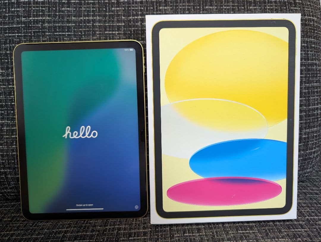 Apple iPad10世代イエロー256GB