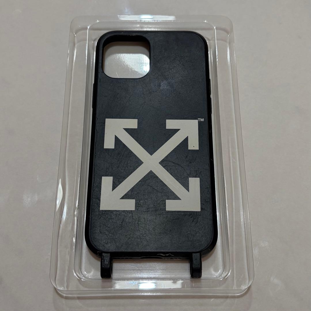 off-white オフホワイト iPhone 12 ストラップ ケース