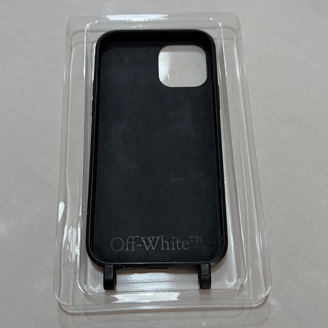off-white オフホワイト iPhone 12 ストラップ ケース
