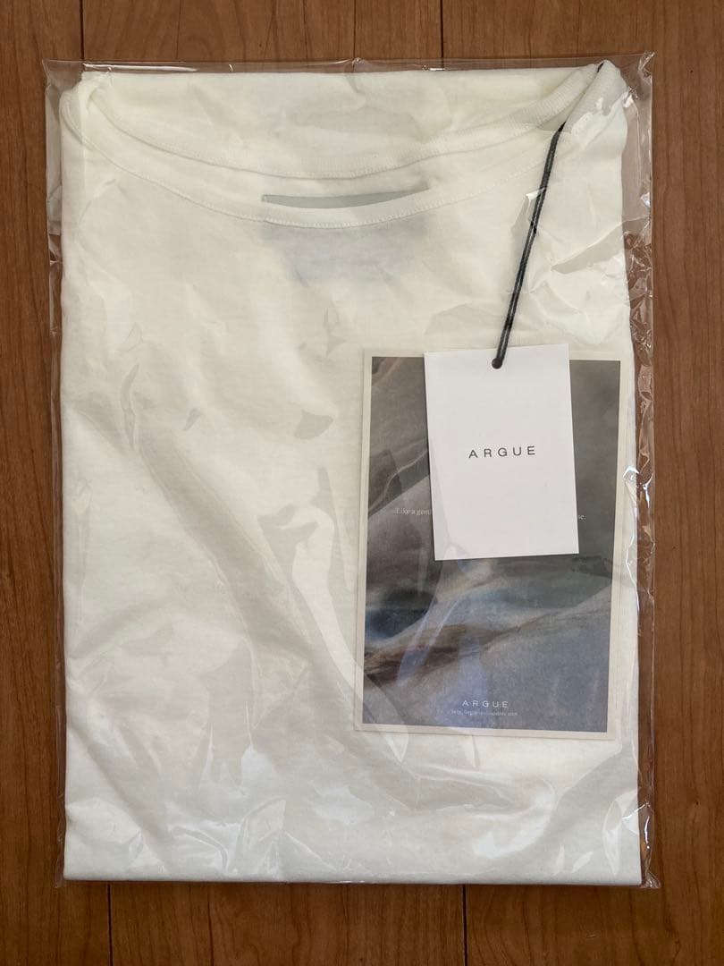 【新品未使用】ARGUE The Trace Tshirts (T•T•T) 白