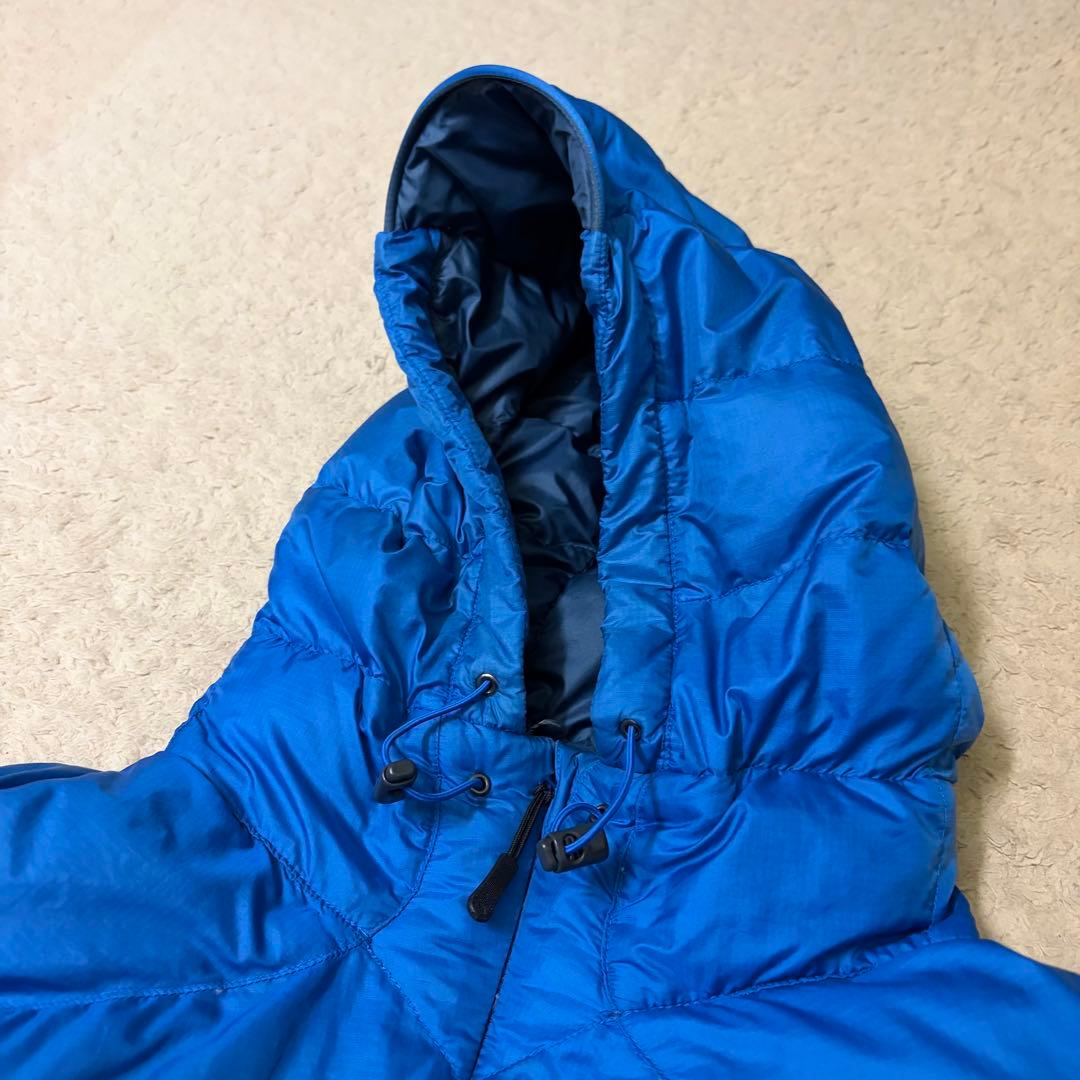 00s Y2K mont-bell ライトアルパインダウン パーカ L ブルー