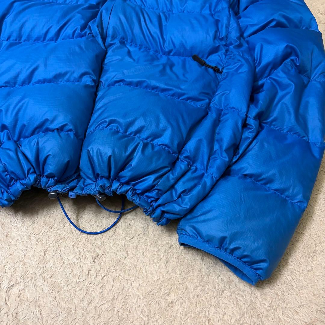 00s Y2K mont-bell ライトアルパインダウン パーカ L ブルー