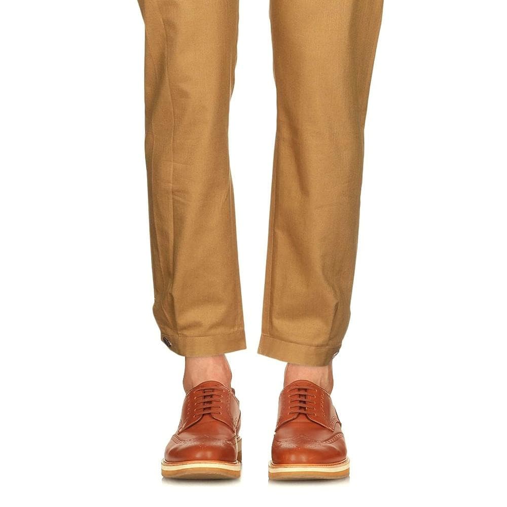 新品70％OFF レッドイヤー スラックス 29サイズ キャメル クロップド