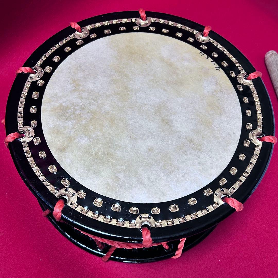 n*k様 締め太鼓 バチ付き 和太鼓