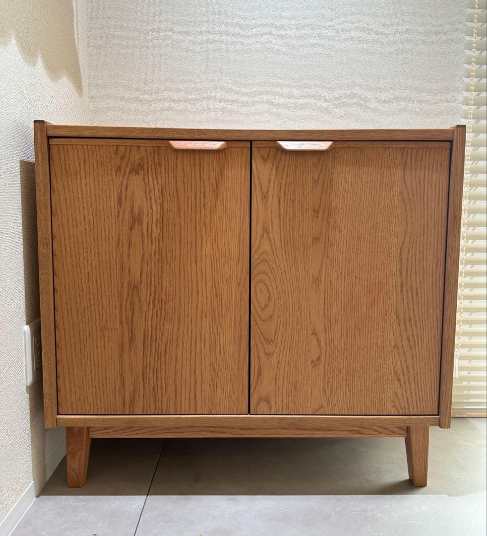 【最終値下げ】unico KODIS(コディス) キャビネット W800