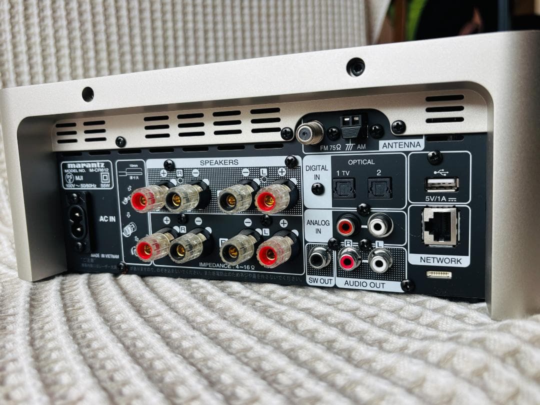 シ*ス様 marantz M-CR612　と　TEAC S-300NEO　セット