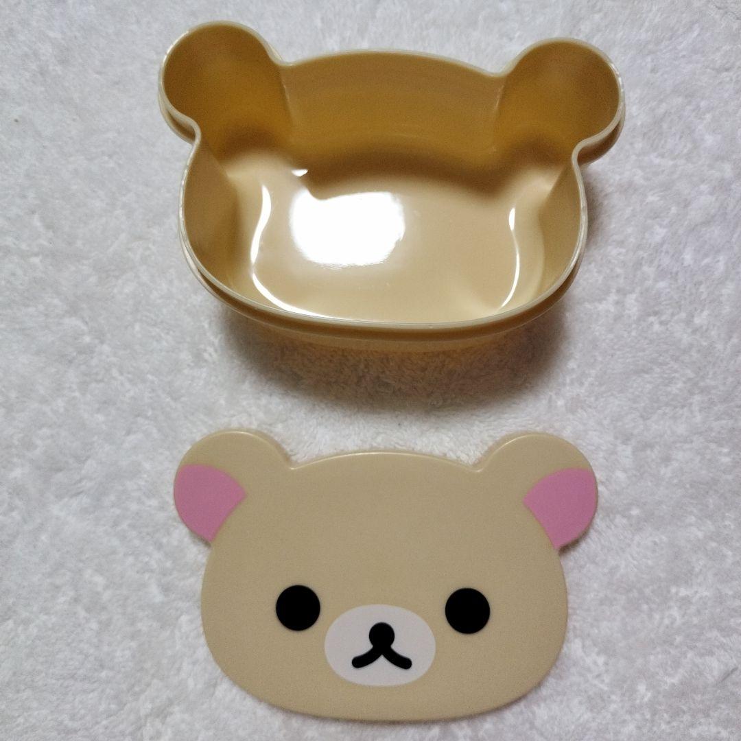 リラックマ　コリラックマ　キイロイトリ顔型お弁当箱　昭和平成レトロ　希少　レア
