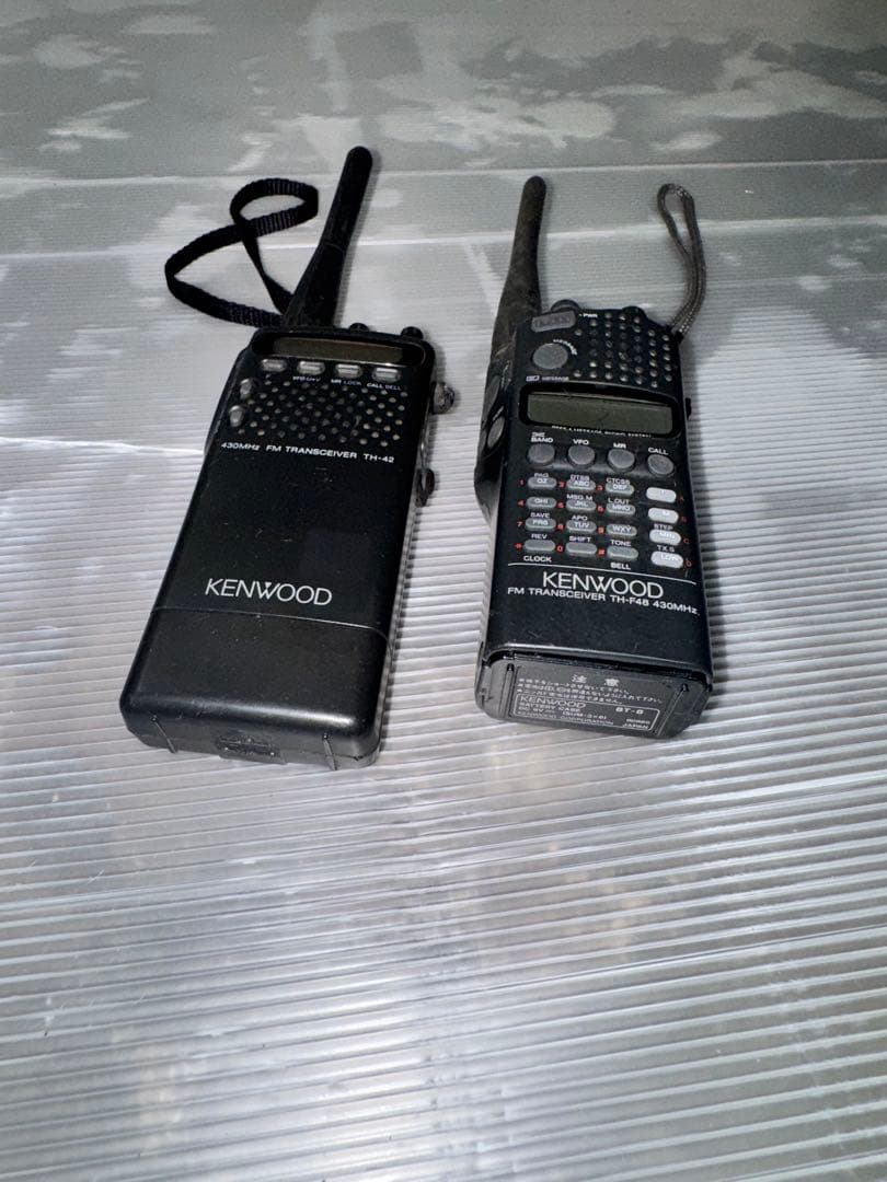 KENWOOD トランシーバー デュアルバンド TH-F48/TH-42 中古品