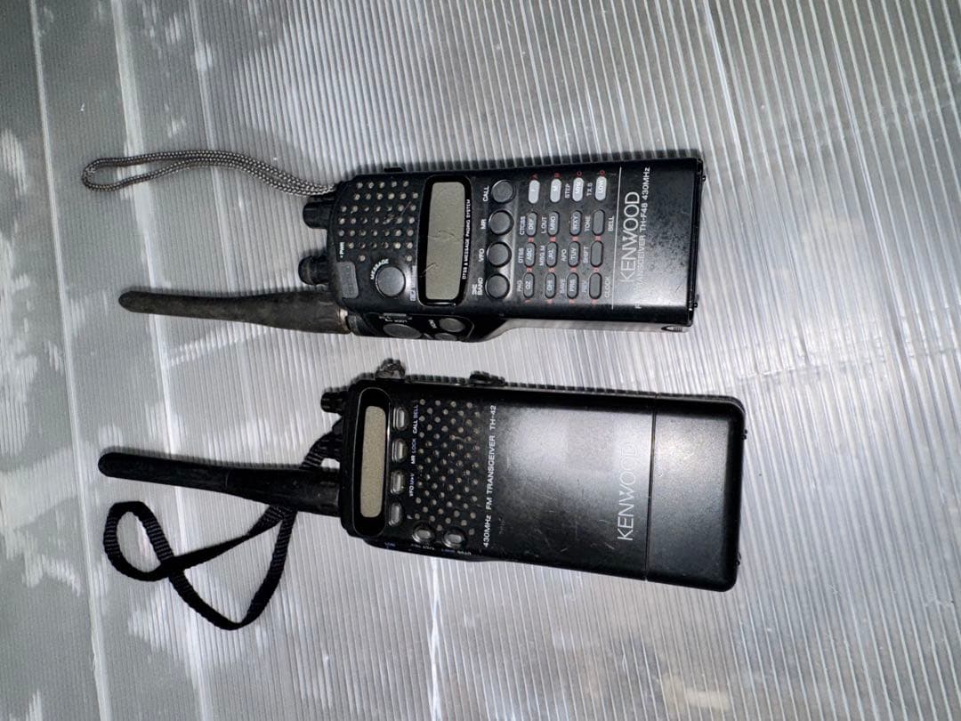 KENWOOD トランシーバー デュアルバンド TH-F48/TH-42 中古品