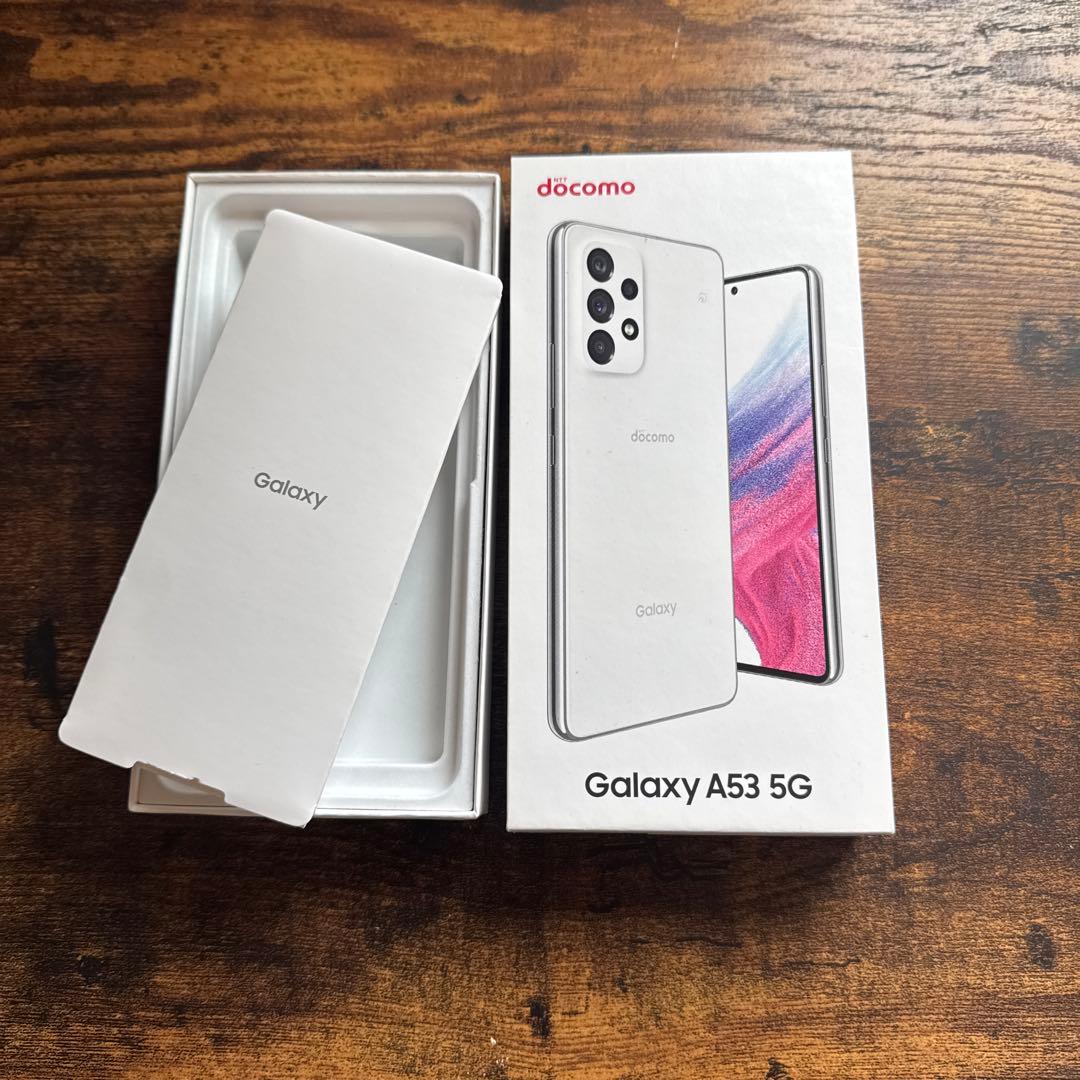 Galaxy A53 5G docomo ホワイト128GB 本体　SIMフリー