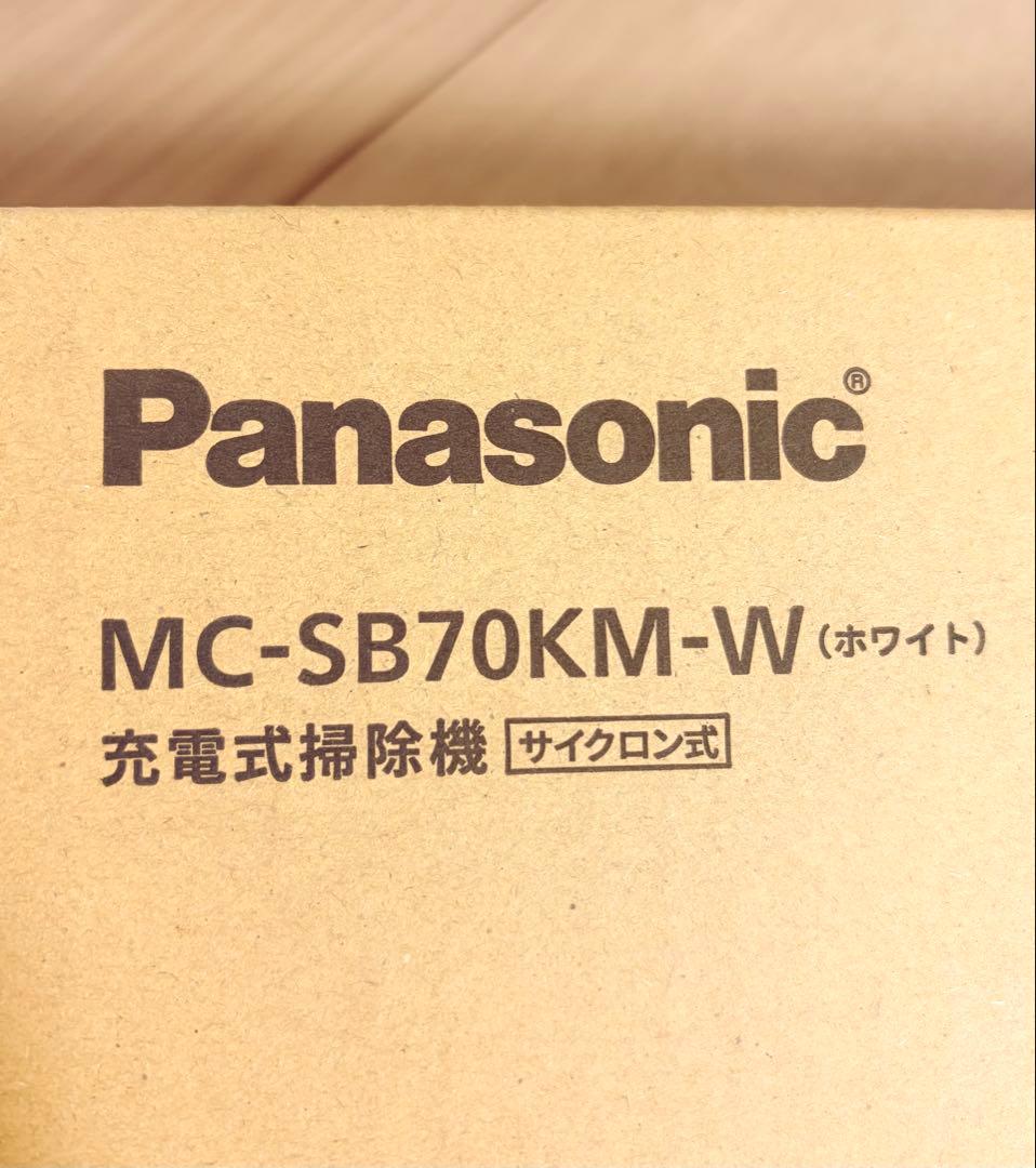 コードレススティック掃除機 Panasonic【MC-SB70KM-W】