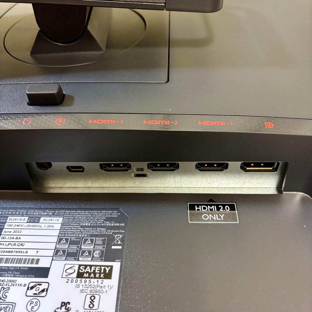 ベンキュー BenQ ZOWIE XL2411K-B ゲーミング モニター