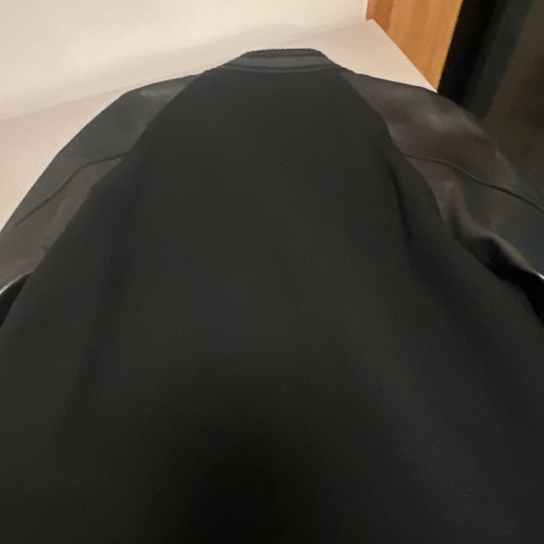 Ron heaman ロンハーマン スタジャン　スタジアムジャンパー袖レザー