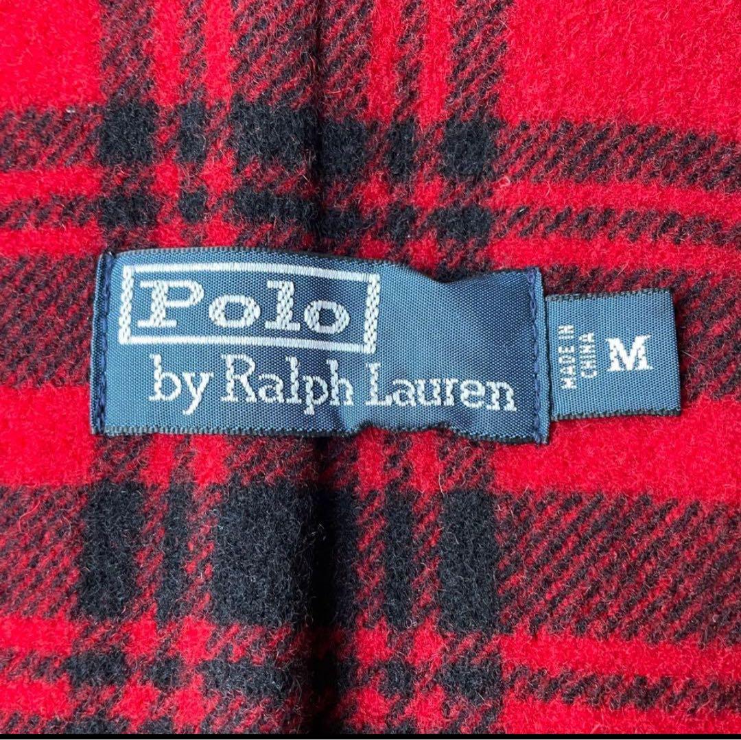 Polo by Ralph Lauren デニム カバーオール 裏地チェック M