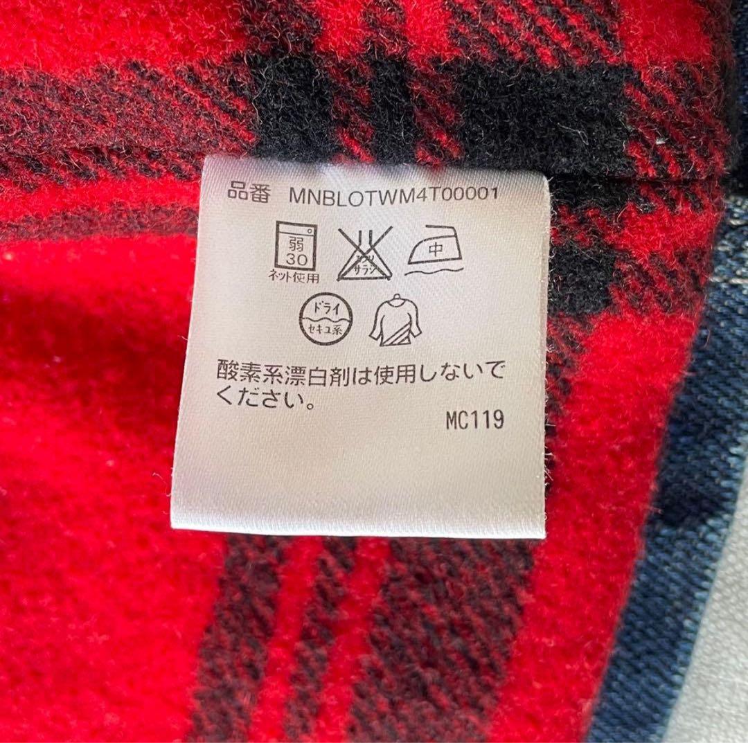 Polo by Ralph Lauren デニム カバーオール 裏地チェック M