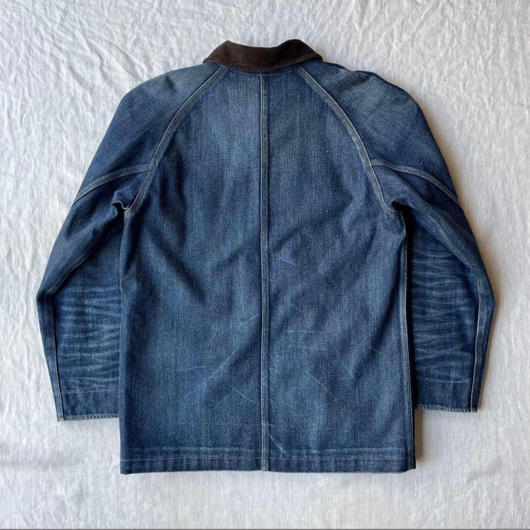 Polo by Ralph Lauren デニム カバーオール 裏地チェック M