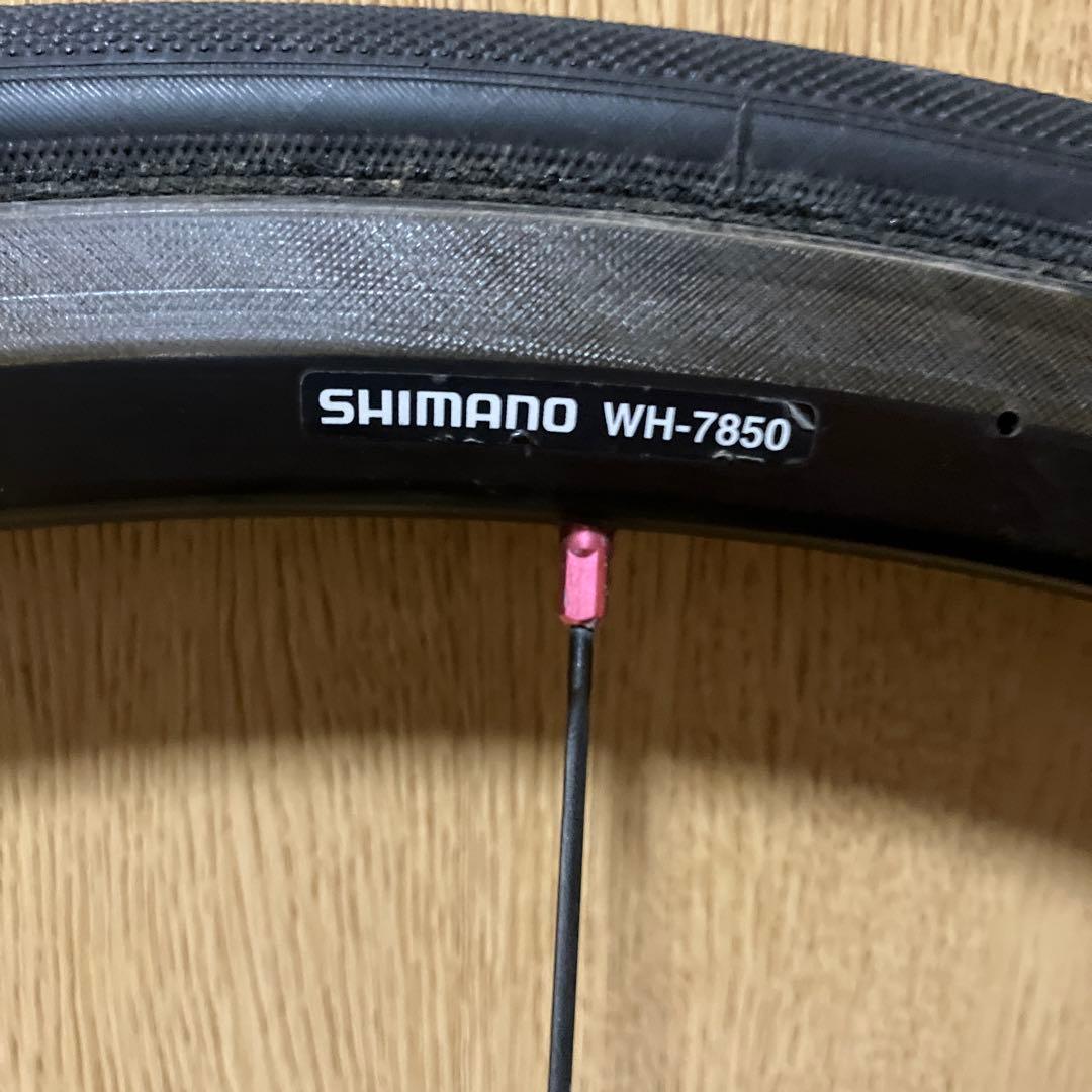 SHIMANO WH-7850 完組カーボンホイールセット10速