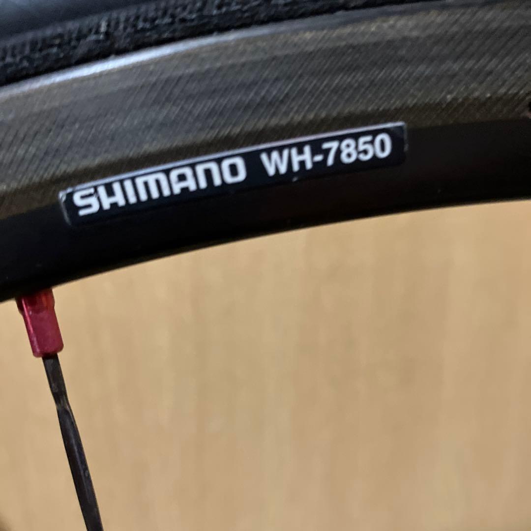 SHIMANO WH-7850 完組カーボンホイールセット10速