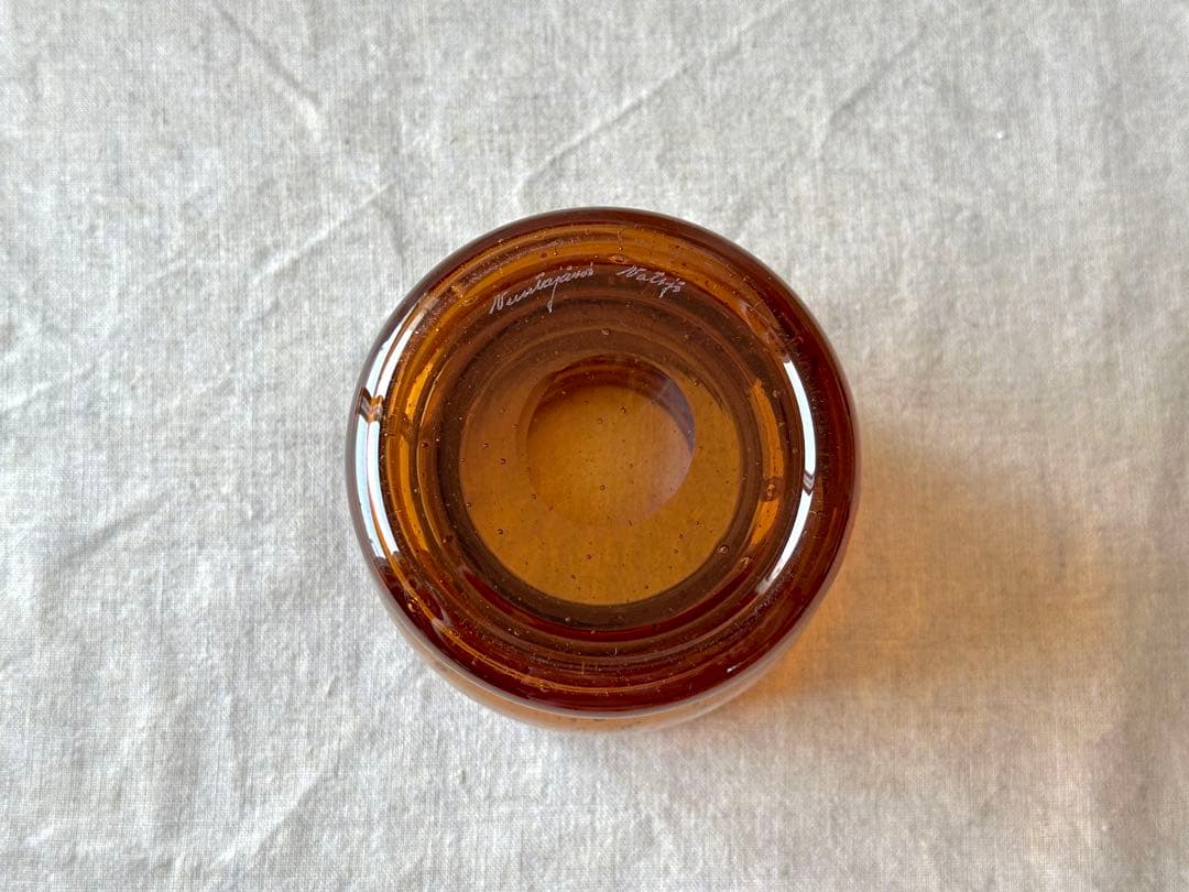 nuutajarvi vintage Sargasso(ブラウン)N559ベース