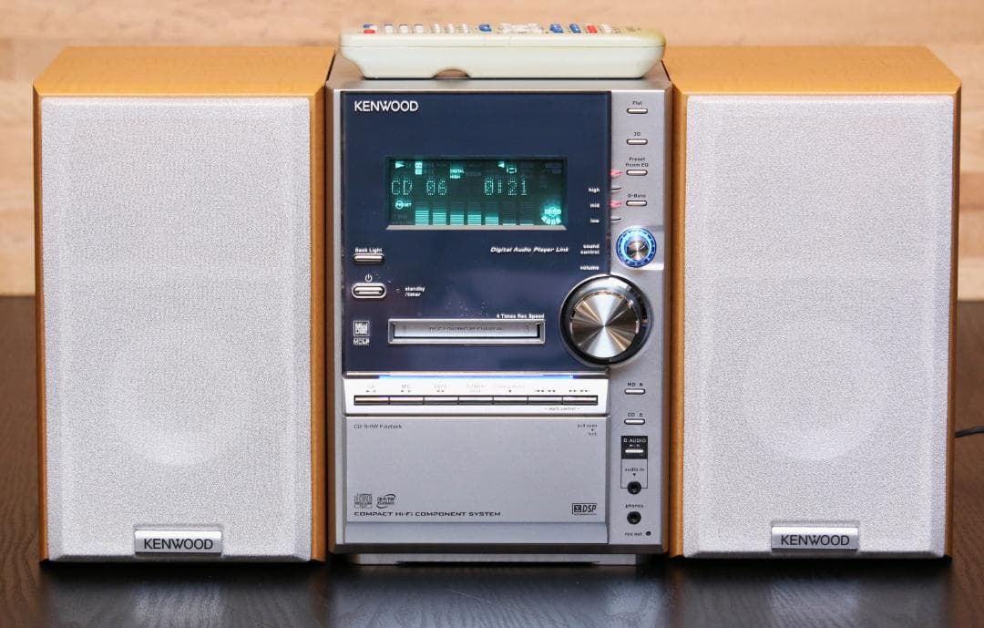 KENWOOD SV3MD CD/MD/TUNER/TAPE ミニコンポ 極美品