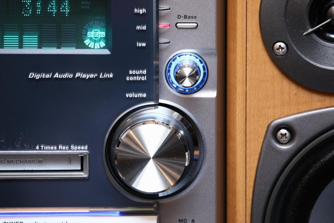 KENWOOD SV3MD CD/MD/TUNER/TAPE ミニコンポ 極美品