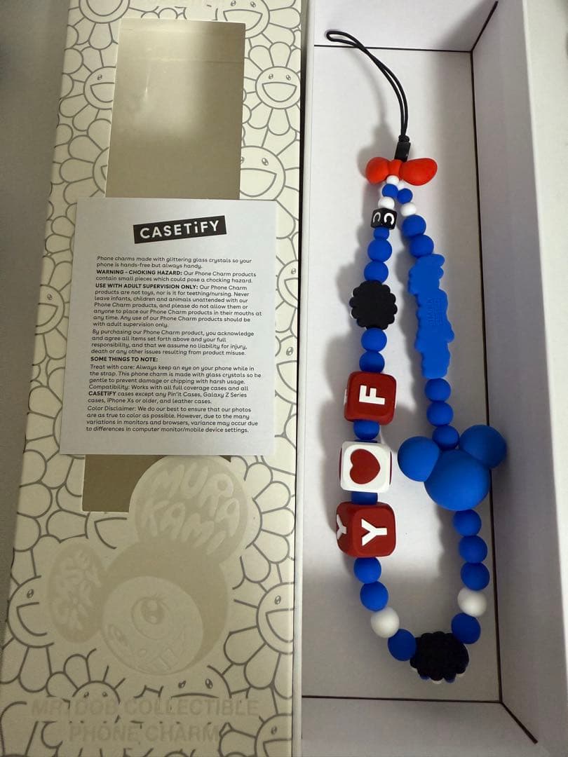 村上隆 CASETiFY MR DOB スマホストラップ