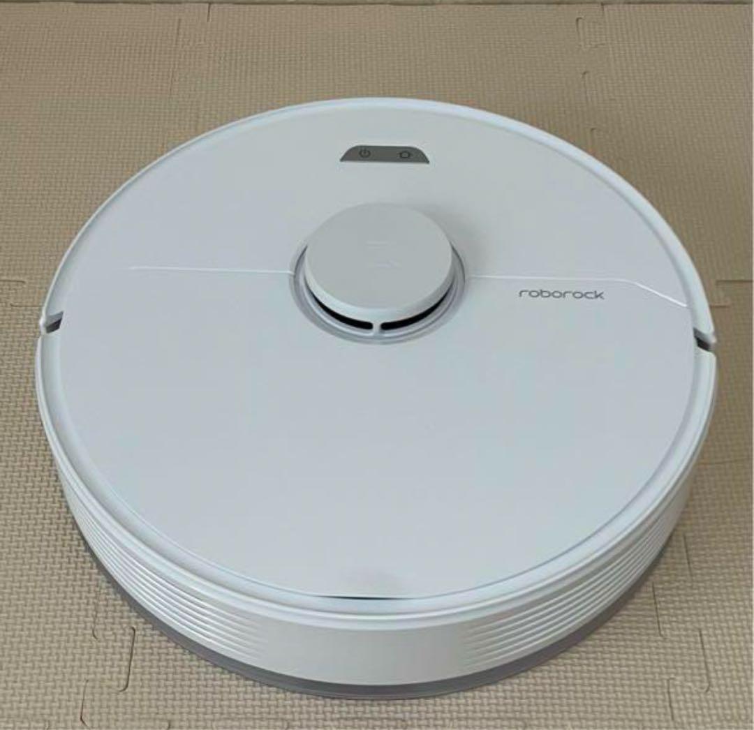 Roborock Q7+ 白(スマート自動ゴミ収集ドッグ付きモデル)