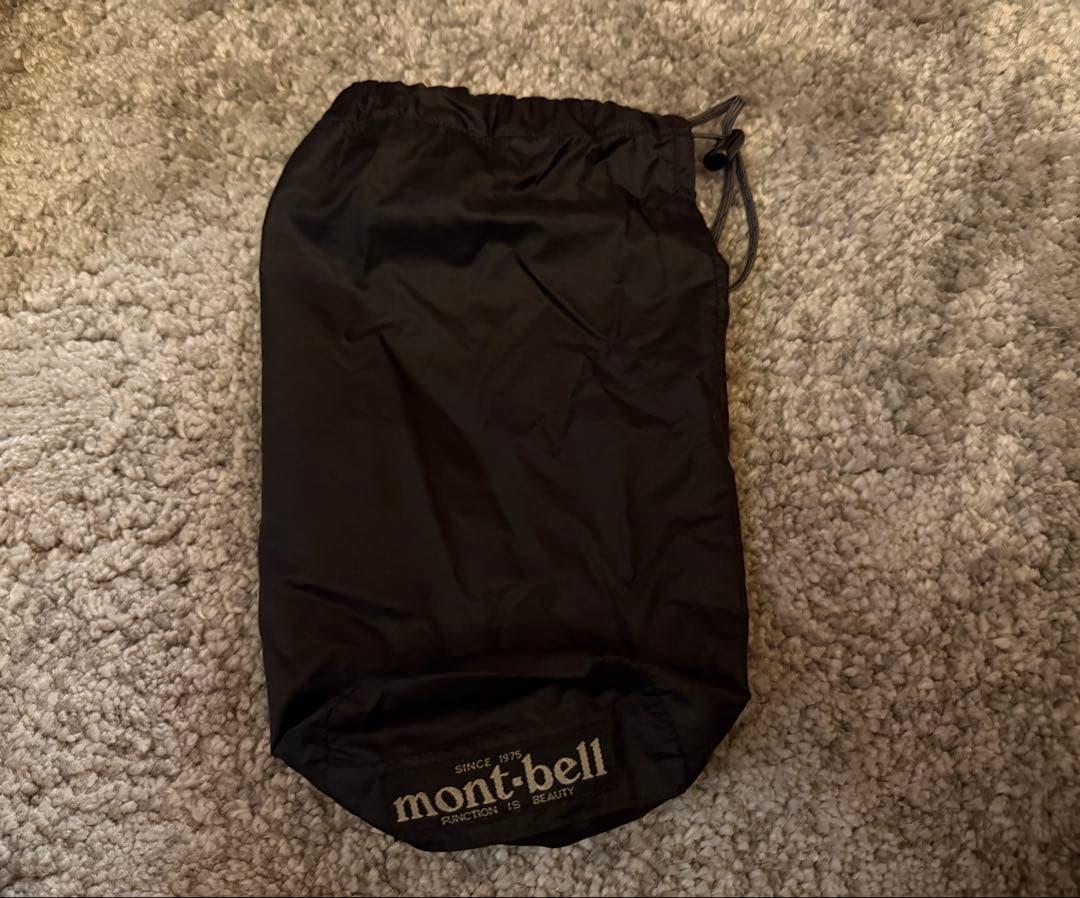 モンベル　ライトアルパインダウンベスト　M 軽量　800FP　EXグースダウン