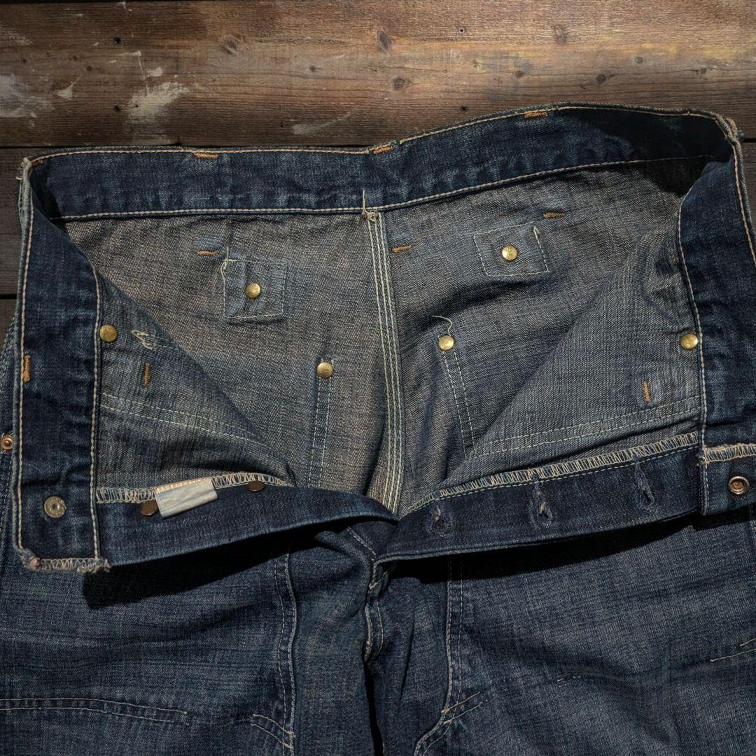 70s BIG JOHN ダブルニー ペインターデニム SCOVIL 初期モデル