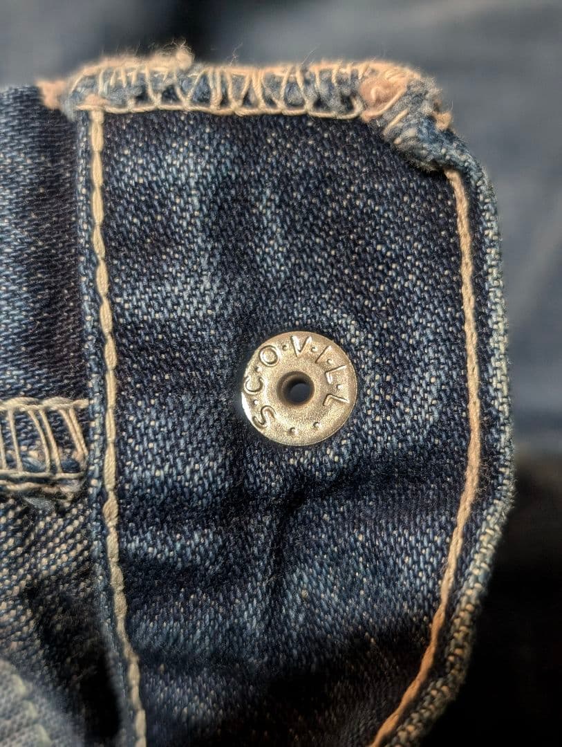 70s BIG JOHN ダブルニー ペインターデニム SCOVIL 初期モデル