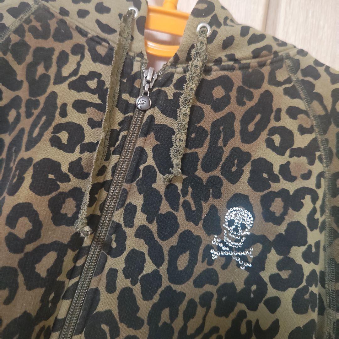 HYSTERIC GLAMOUR★レオパード柄フード付きパーカー