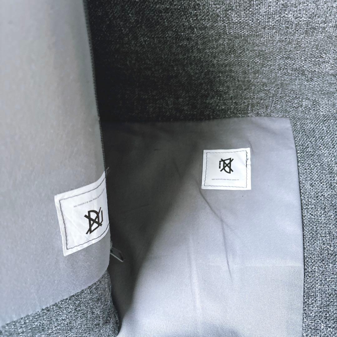 IKEA コアルプ KOARP 1人掛けソファ グレー 背面収納有り