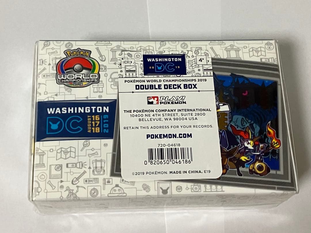 【激レア】新品未開封 ポケモン WCS2019 デッキケース ワシントンD.C