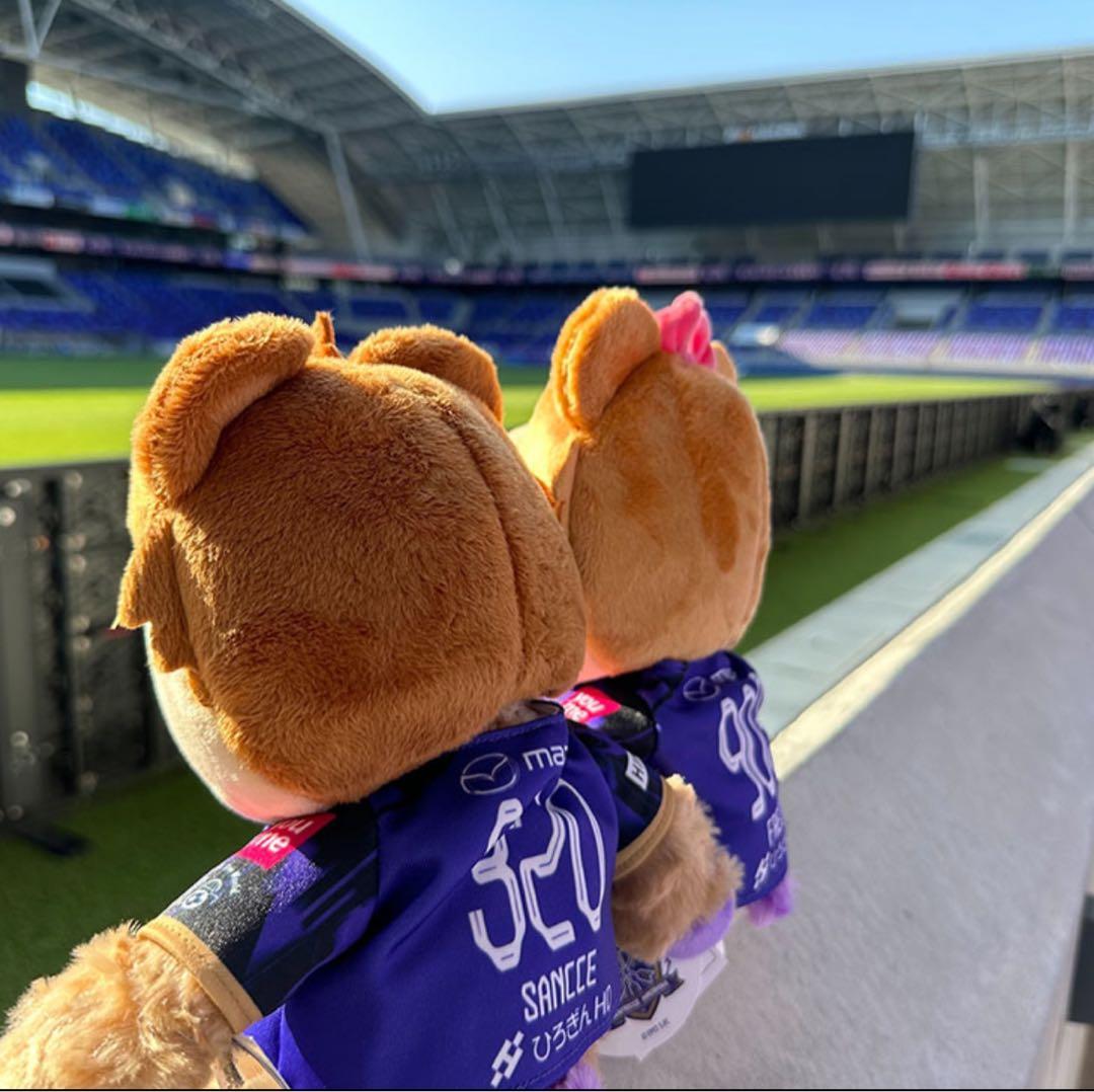 【サンフレッチェ広島】ご当地ベア　サンチェぬいぐるみ