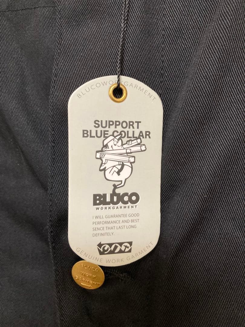 【新品】BLUCO ブルコ スタンダードオーバーオール XL 黒 ブラック