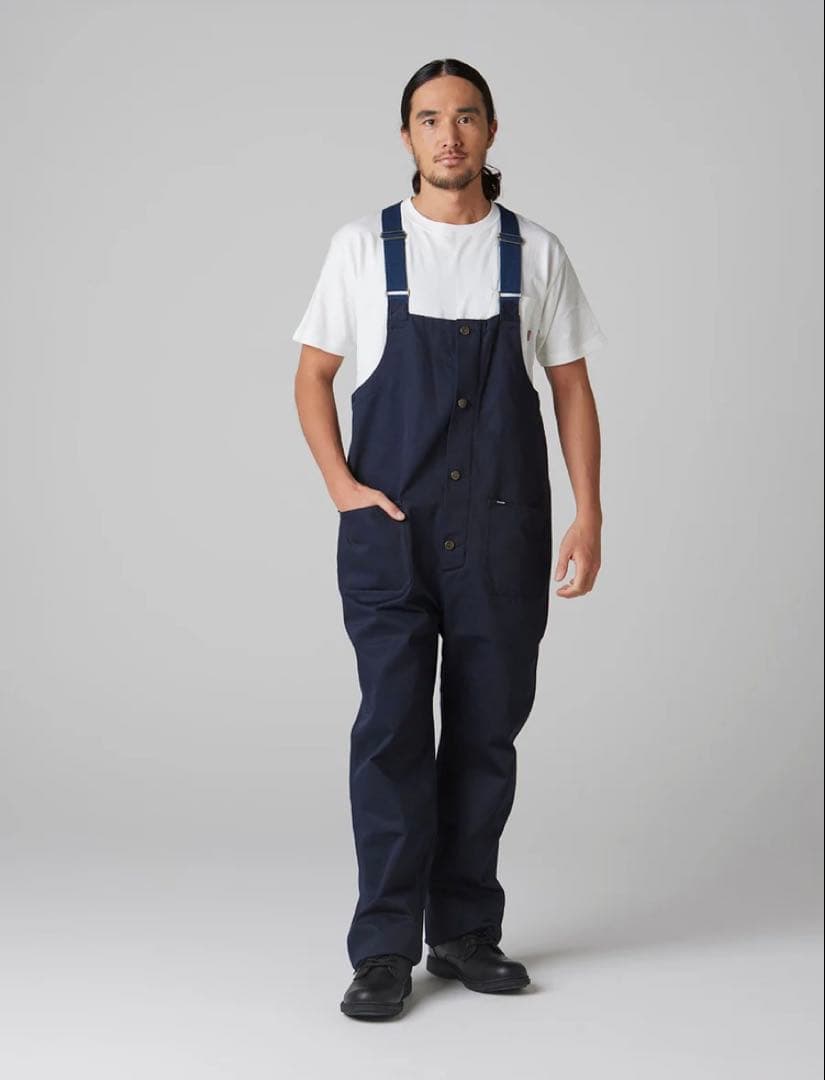 【新品】BLUCO ブルコ スタンダードオーバーオール XL 黒 ブラック