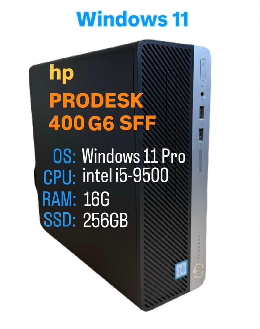 Windowsデスクトップ hp ProDesk 400 G6 SFF