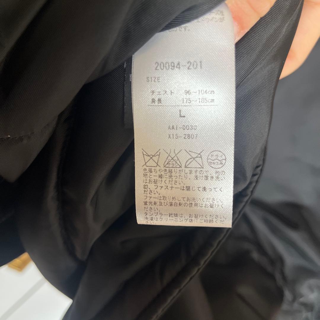 アルファインダストリー N3B ブラック L ミリタリー フライトジャケット