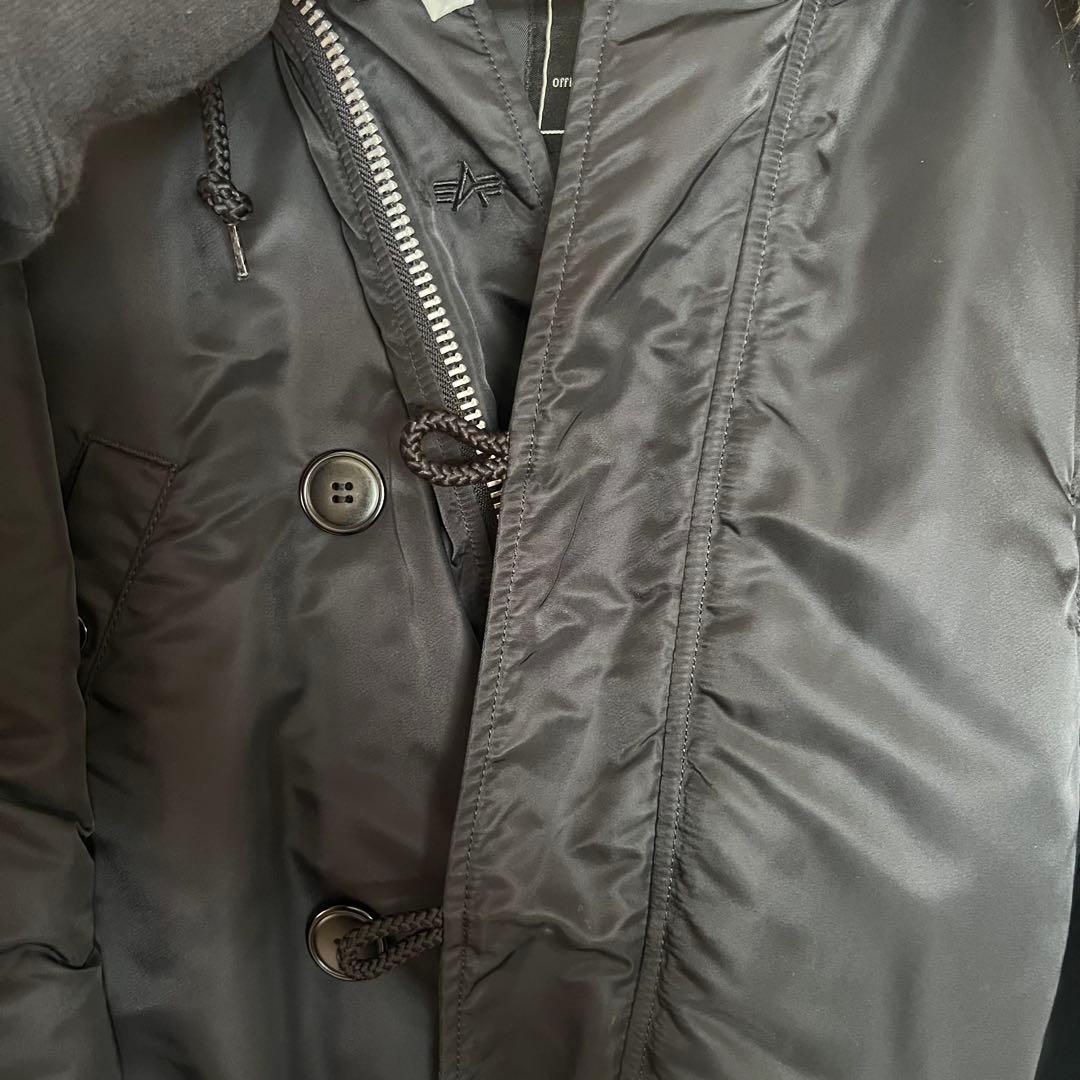 アルファインダストリー N3B ブラック L ミリタリー フライトジャケット