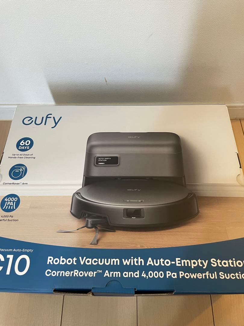 ロボット掃除機 Eufy Robot Vacuum Auto-Empty C10