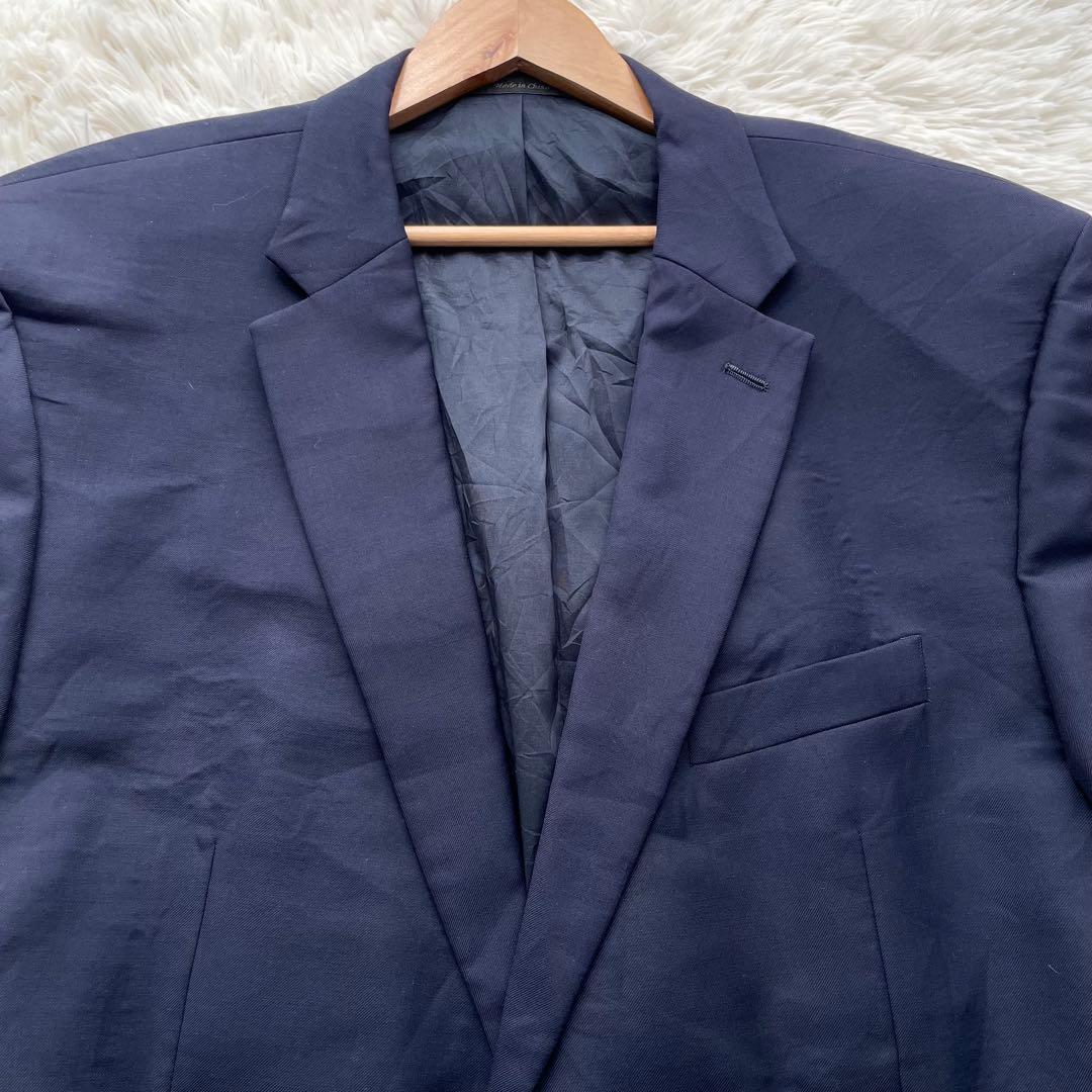 特大XXLサイズ相当✨ラルフローレン　テーラードジャケット　紺ブレ　金ボタン