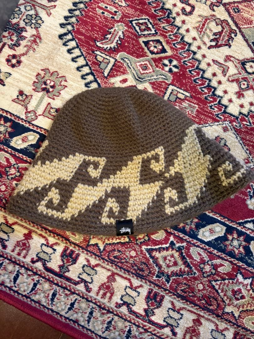 Stussy バケットハット ニットハット　クラッシャーハット