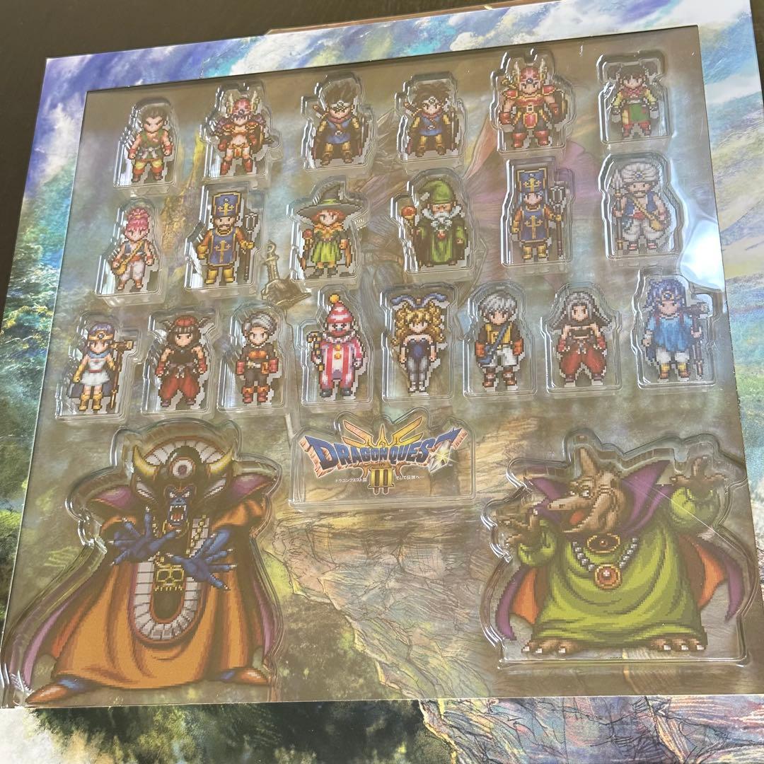 ドラゴンクエストⅢ ドラゴンクエスト3 初回限定アクリルブロック　収納ボックス