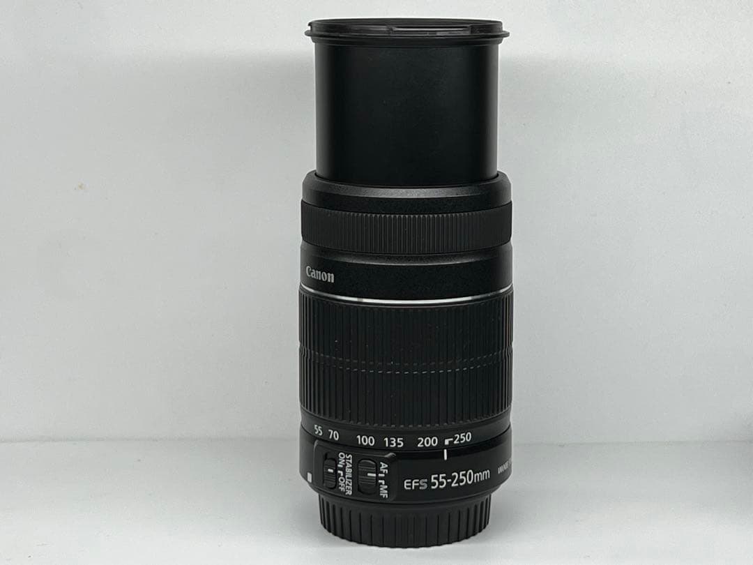 【美品】Canon EF-S55-250mm F4-5.6 IS II フード付