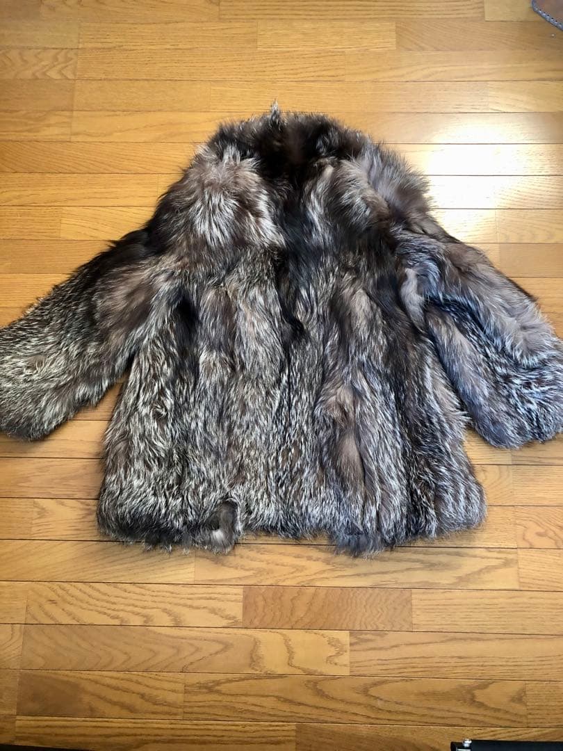 EMBA エンバ シルバーフォックス　コート　ソビエト(ロシア)ヴィンテージ